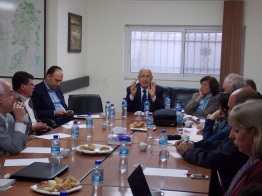 Ramallah roundtable discussion